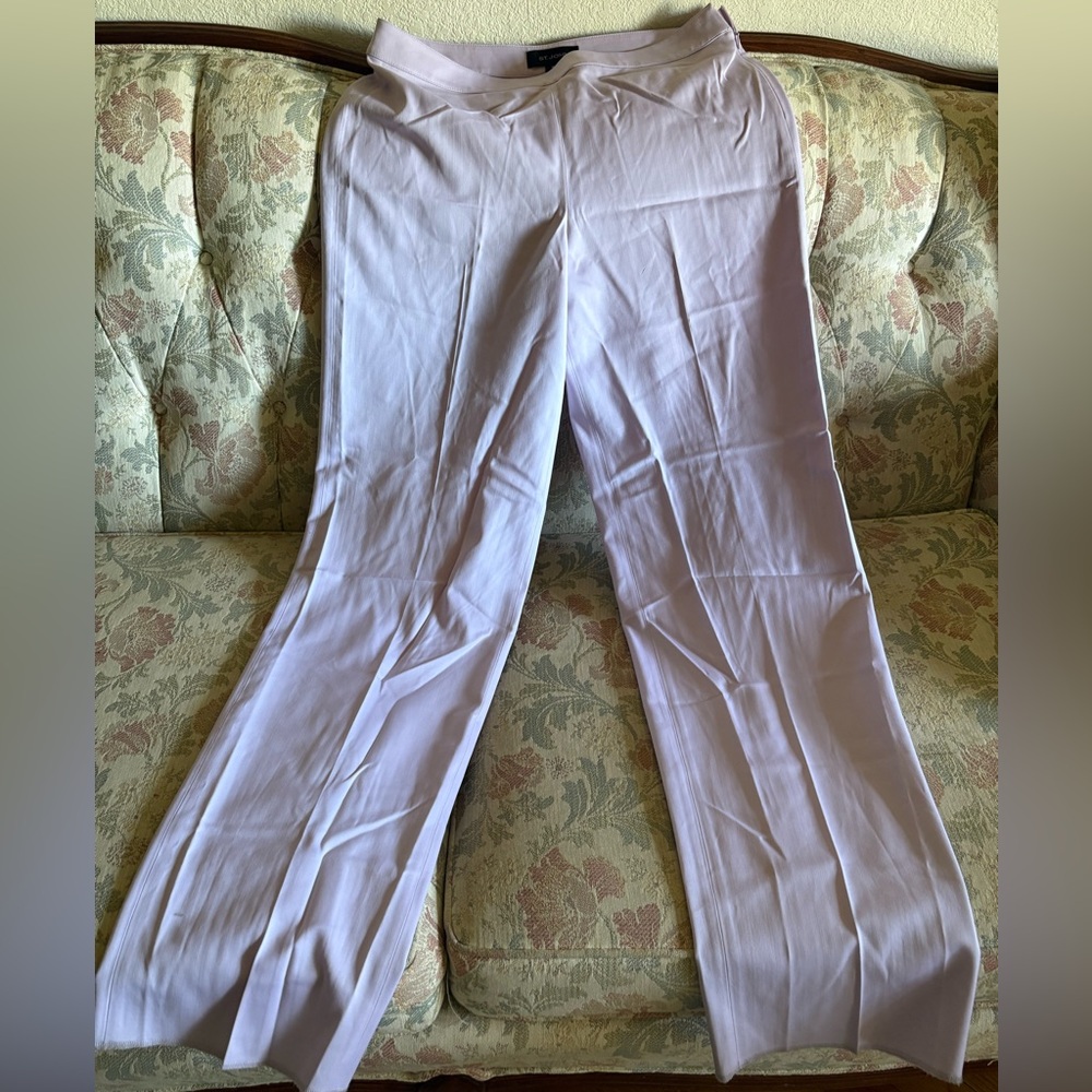 St. John Lilac Wool Pants